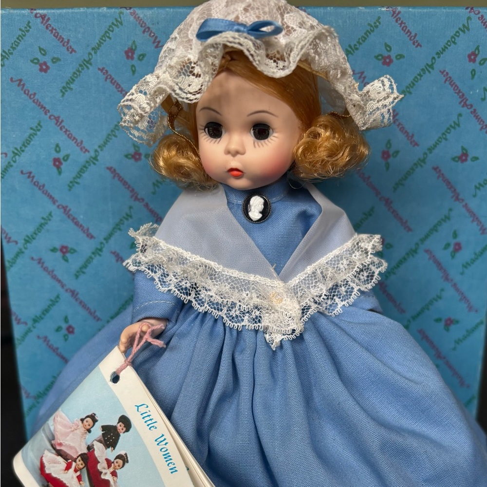 Vintage Madame Alexander Blue Victorian Doll -USA #559